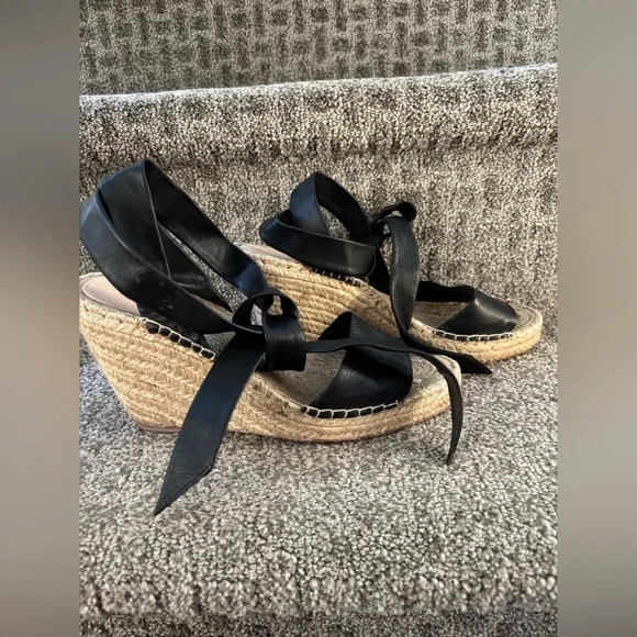 Loeffler Randall Harper Ankle Wrap Espadrilles - Picture 4 of 12